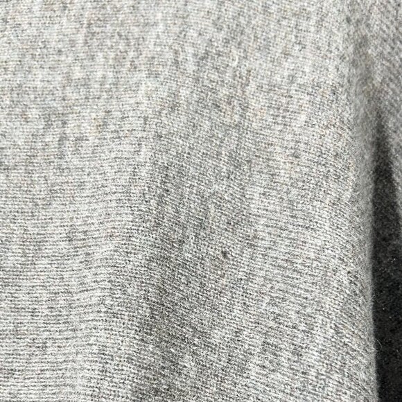 Garnet Hill Merino Wool/Cashmere Blend Oversized Turtleneck Sweater with Pockets - Picture 8 of 8